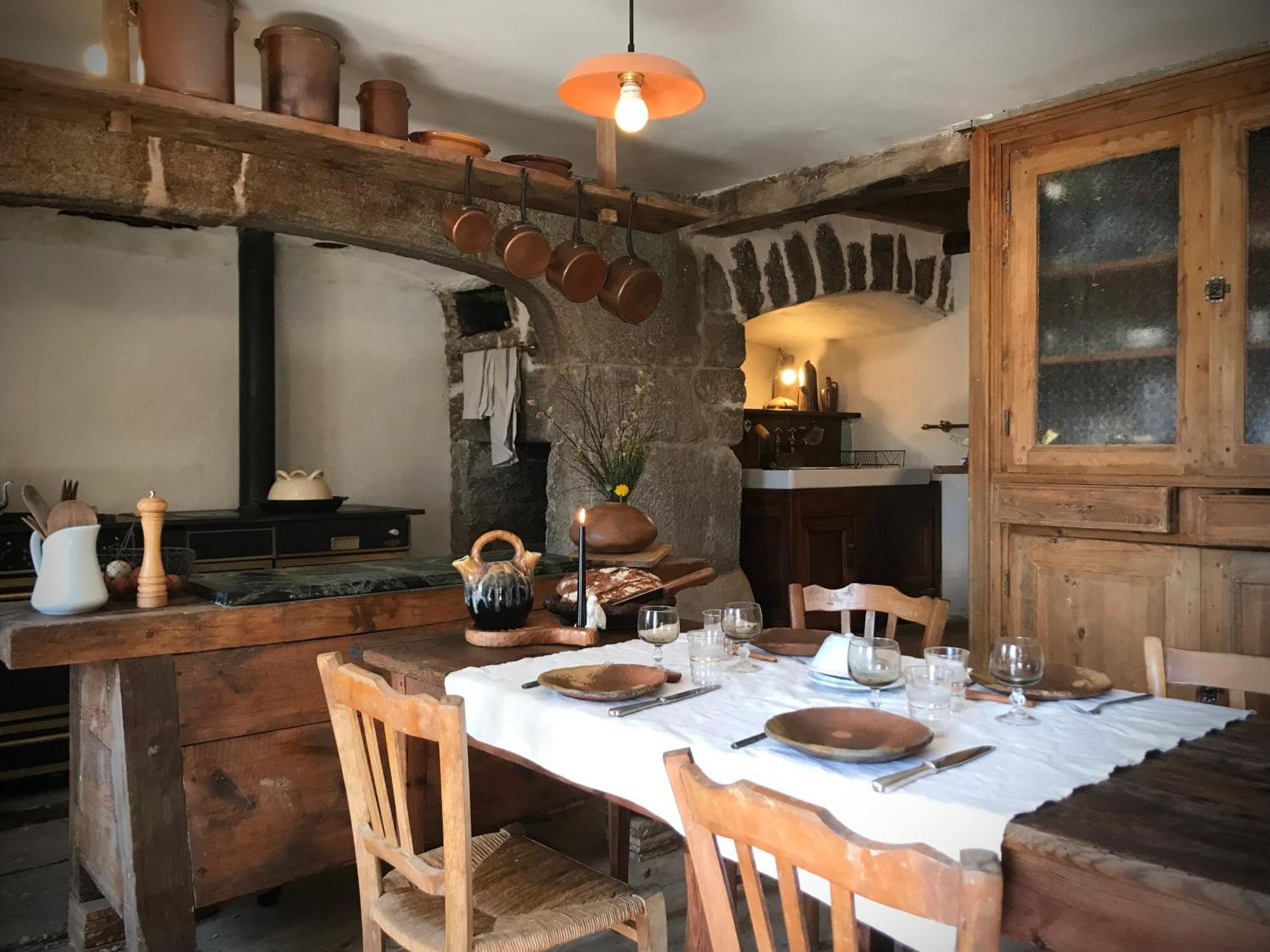 Chambres Et Tables D'Hotes - Les Ateliers De Pontajou - Pelerin Navette Gratuite A Saugues Venteuges Exterior foto